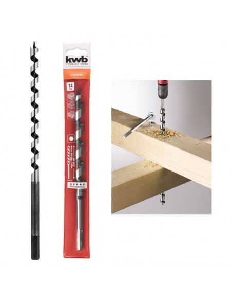 PUNTE ELICOIDALI PER LEGNO  Ø 8X235 MM - PROFESSIONAL
