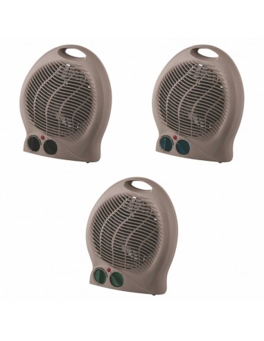 TERMOVENTILATORE NERO 3 ASSORTITI 2000W