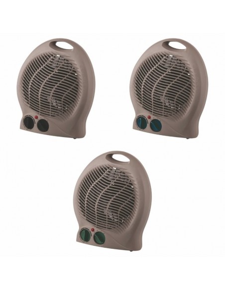 TERMOVENTILATORE NERO 3 ASSORTITI 2000W