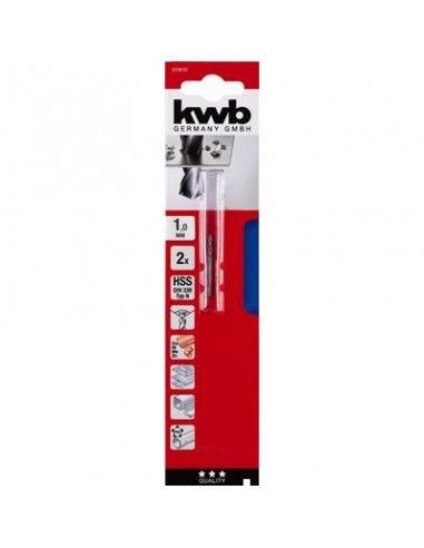 PUNTA HSS-R Ø 1,0 MM (2 PZ) - QUALITY