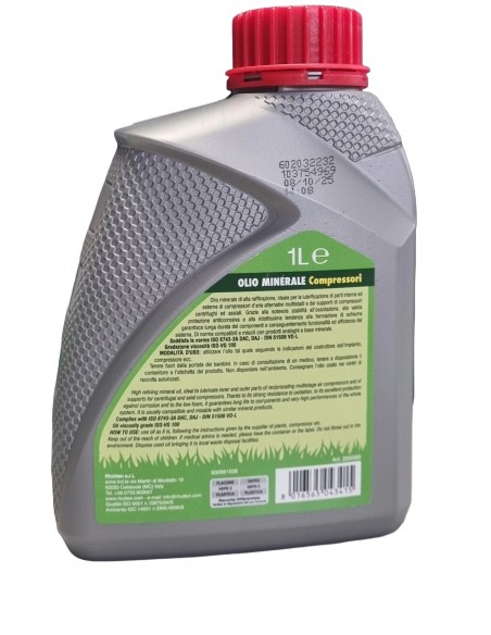 OLIO MINERALE COMPRESSORI  1L