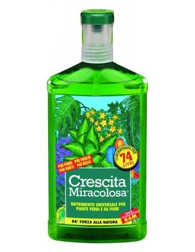 CONCIME LIQUIDO CRESCITA MIRACOLOSA UNIVERSALE 750ML