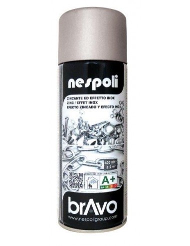 "BRAVO" SPRAY ACCIAIO INOX 400ML