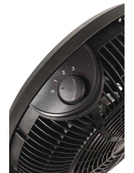 VENTILATORE BOX TONDO 50 WATT NERO