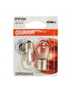 LAMPADE P21W 12V 21W OSRAM 2PZ