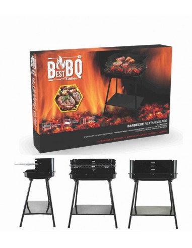 BARBECUE RETTANGOLARE  NERO BARBECUE RETTANGOLARE  NERO