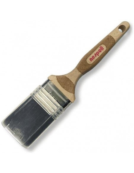 PENNELLO PIATTO 50MM PER PRODOTTI VERNICIANTI A SOLVENTE CON CUSTODIA SETOLE