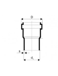 CURVA HTB Ø40 A 30° 2