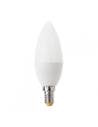 Kit 3 lampadine led oliva e14 6w luce naturale 4000°k