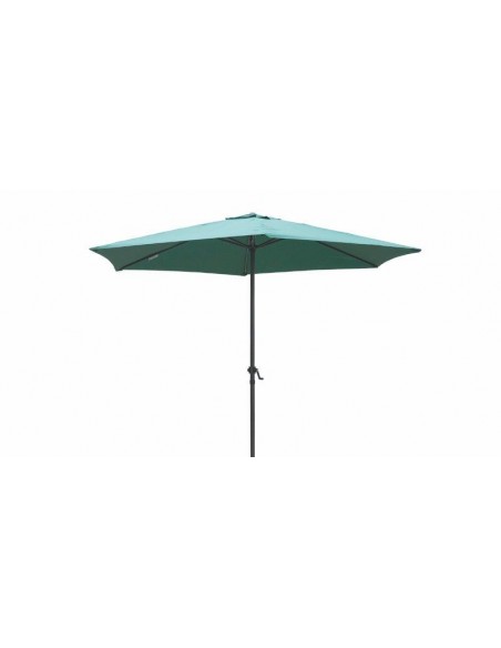 "CUBA" OMBRELLONE TONDO IN ALLUMINIO 3 MT PALO 38MM VERDE