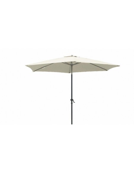 "CUBA" OMBRELLONE TONDO IN ALLUMINIO 3 MT PALO 38MM ECRU'