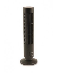VENTILATORE TORRETTA USB NERO