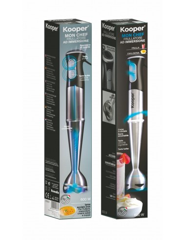 FRULLATORE AD IMMERSIONE 600W ACCIAIO FRULLATORE AD IMMERSIONE 600W ACCIAIO
