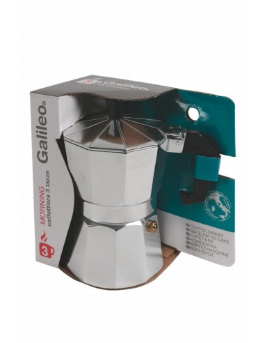 CAFFETTIERA TRADIZIONALE 3 TAZZE CAFFETTIERA TRADIZIONALE 3 TAZZE