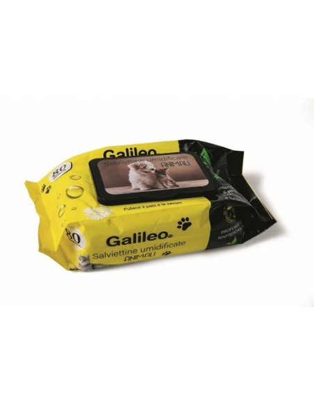 SALVIETTINE ANIMALI SET 80PZ ALOE VERA