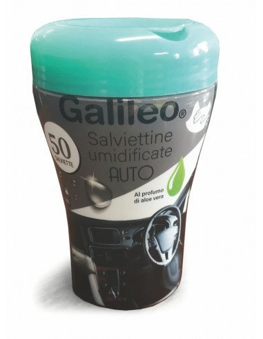 SALVIETTINE AUTO SET 50PZ ALOE VERA SALVIETTINE AUTO SET 50PZ ALOE VERA