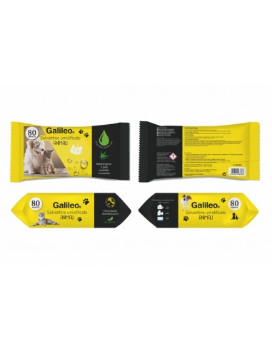 SALVIETTINE ANIMALI SET 80PZ ALOE VERA SALVIETTINE ANIMALI SET 80PZ ALOE VERA