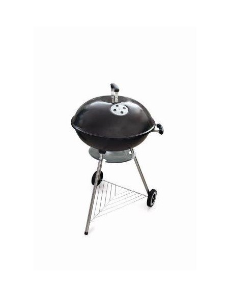 "SUN-DAY BBQ" BARBECUE TONDO CON COPERCHIO E RUOTE 73X57XH.100CM