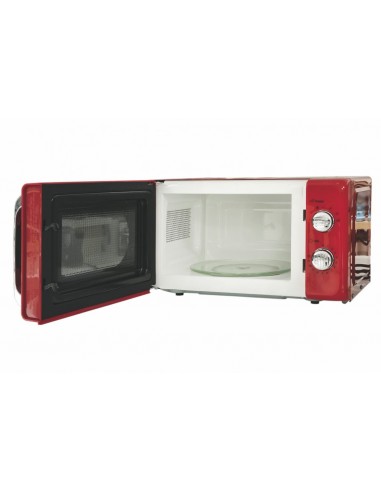 VINTAGE FORNO MICROONDE 20LT ROSSO 700W