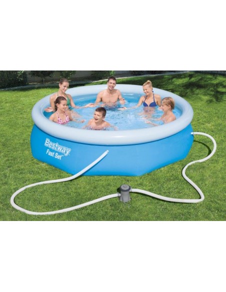 PISCINA TONDA FAST SET Ø305X76H CON POMPA