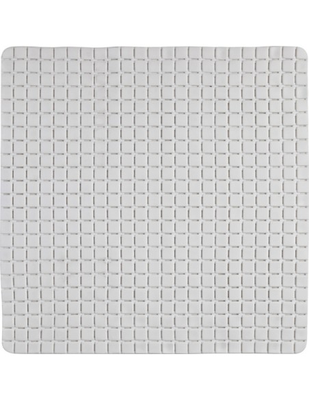 TAPPETO ANTISCIVOLO IN PVC MOSAICO BIANCO