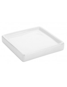PORTASAPONE IN CERAMICA BIANCO