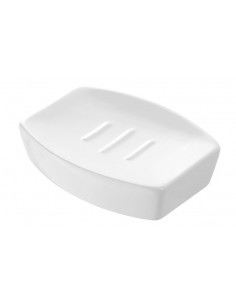 PORTASAPONE IN CERAMICA BIANCO