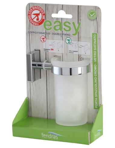 PORTA SPAZZOLINO IN ACCIAIO CROMATO E... PORTA SPAZZOLINO IN ACCIAIO CROMATO E...