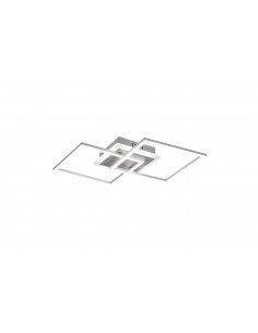 PLAFONIERA LED QUADRI TITANO